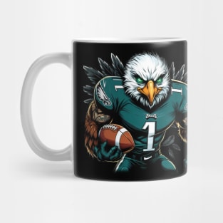 Philadelphia Eagles Bird Gang football Number 1 Mug